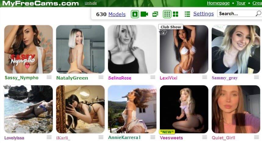 MyFreeCams mobil — Deine freie Lust!